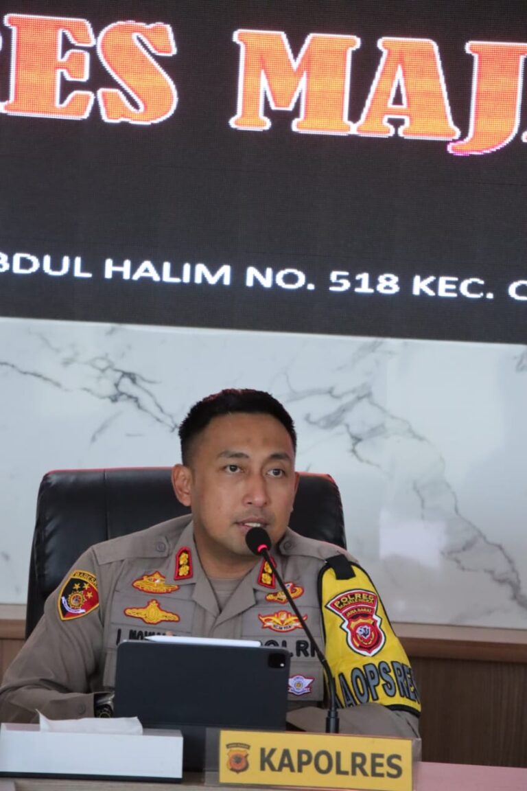 Kapolres Majalengka Memimpin Rapat Persiapan Pengamanan KTT ASEAN di Bandara Kertajati