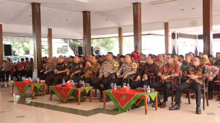 Enam Pilar Sekabupaten Wonogiri Ikuti Pengarahan Kapolda Jateng