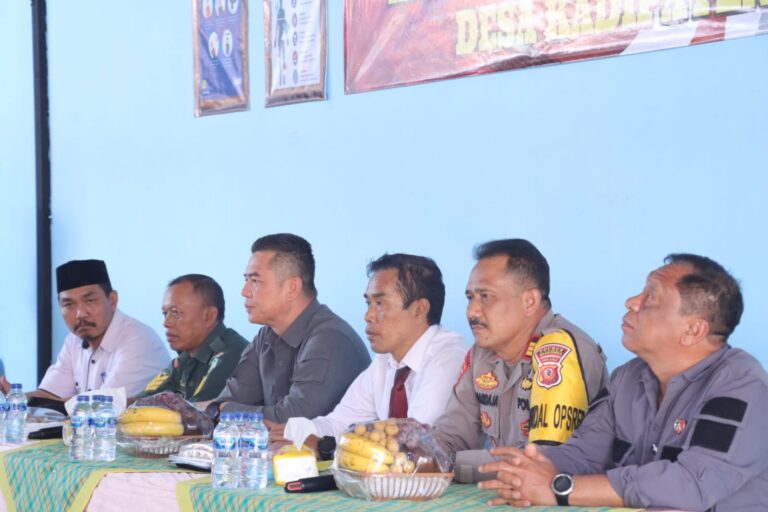 Polres Majalengka Sambut Tim Penilai Kampung Bebas Narkoba dari Ditresnarkoba Polda Jabar di Kadipaten