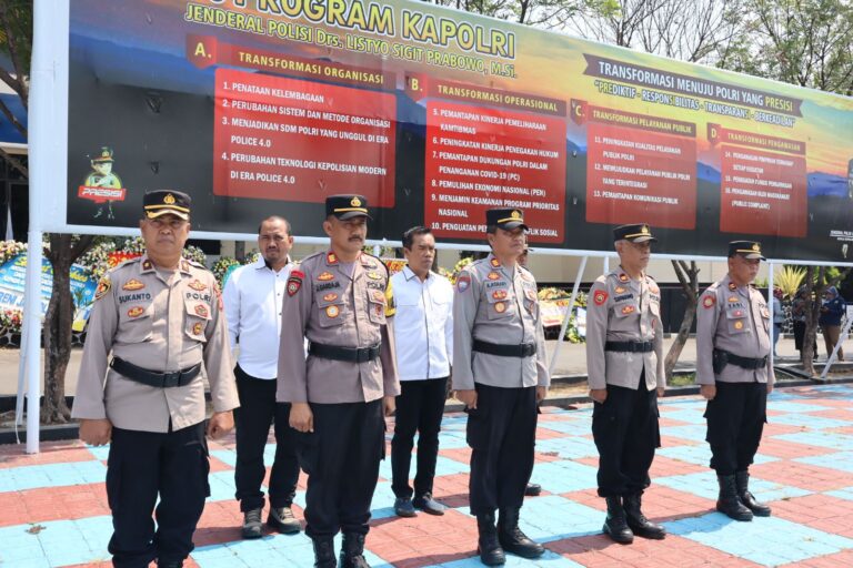 Upacara Sertijab Pejabat di Polres Majalengka: Peningkatan Kinerja dan Penyegaran Organisasi