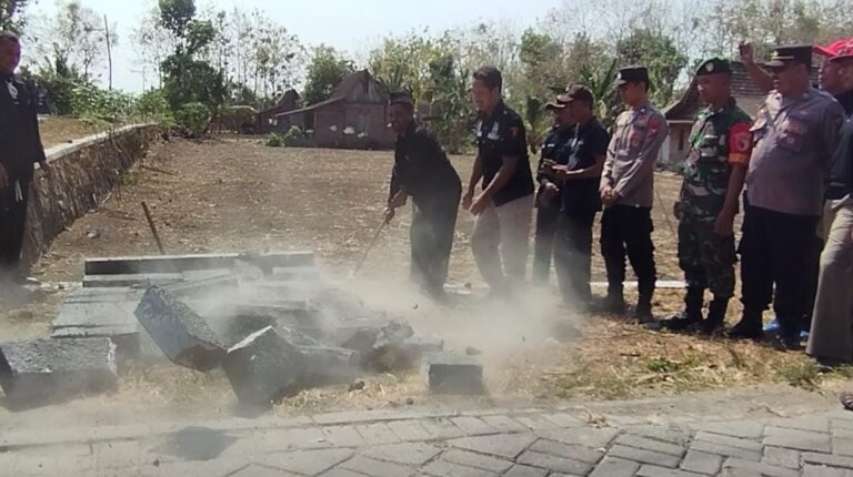 Kapolres Ngawi Apresiasi Pembongkaran 28 Tugu Pencak Silat