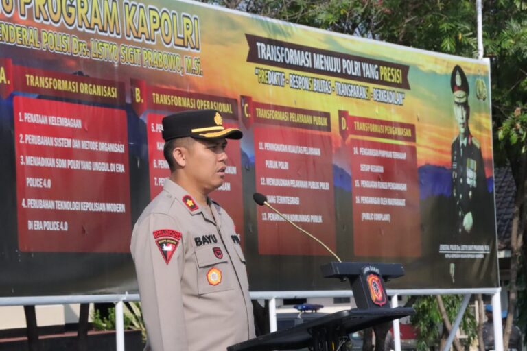 Wakapolres Majalengka Pimpin Apel Pagi: Tingkatkan Kinerja dan Atensi Terhadap Program Polri