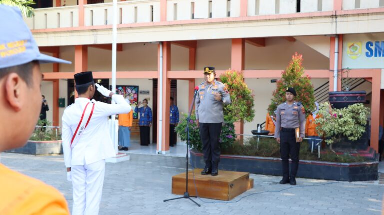 Jadi Pembina Upacara, Kapolres Wonogiri Sampaikan 4 Hal Penting