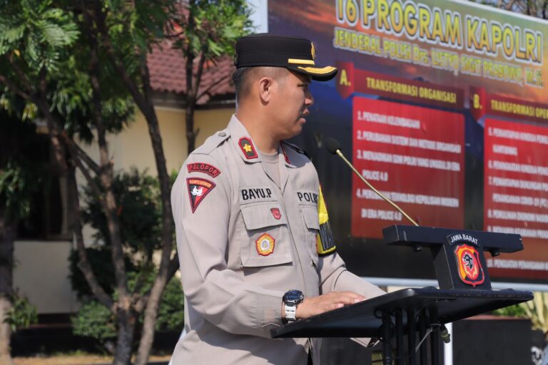 Wakapolres Majalengka Pimpin Apel Jam Pimpinan