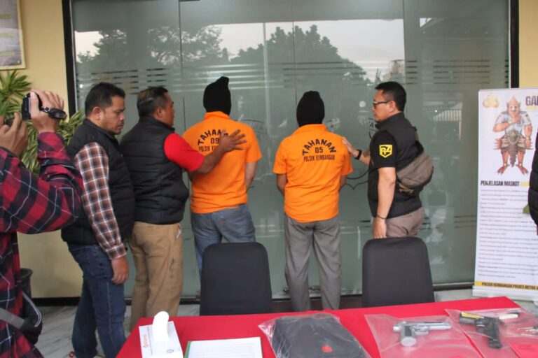 Polsek Kembangan Amankan 2 Pelaku Curanmor Asal Lampung