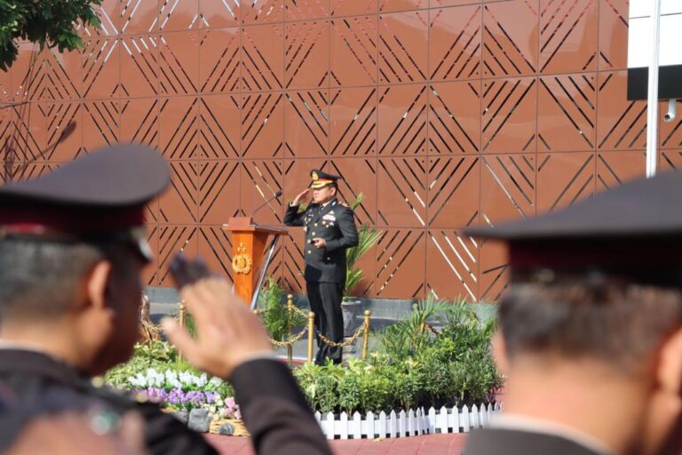 Kapolres Ngawi Pimpin Upacara Hari Kesaktian Pancasila