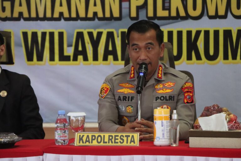 Polresta Cirebon Gelar Rakor Lintas Sektoral Pengamanan Pilwu Serentak 2023 dan Pemilu 2024