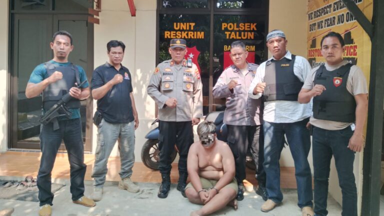 Respon Cepat Polsek Talun Amankan 2 Pelaku Pencurian Sepeda Motor