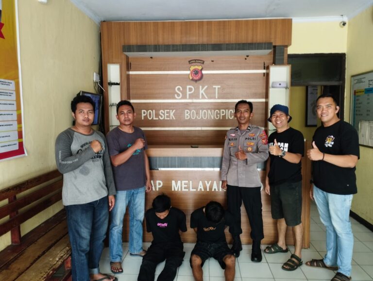 Unit Reskrim Polsek Sukagumiwang Berhasil Meringkus Dua Tersangka Pencurian Dengan Pemberatan di SPBU Candanpinggang
