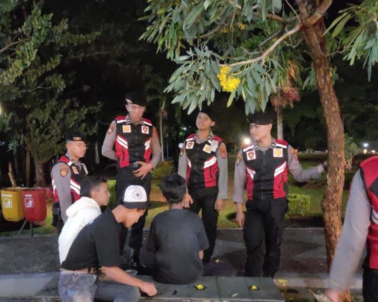 Jaga Malam di Musim Hujan, Polres Majalengka Gelar KRYD Gabungan