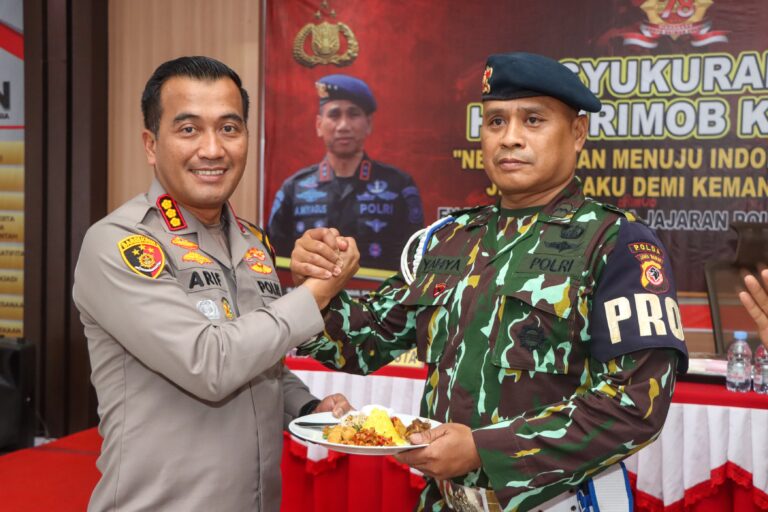 Polresta Cirebon Gelar Syukuran HUT ke-78 Korps Brimob Polri