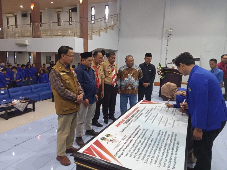 Jelang Pemilu 2024 Kesbangpol Gelar Pendidikan Politik bagi Mahasiswa,