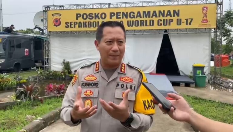 Kapolresta Bandung: Pengamanan Piala Dunia U-17 Dengan Humanis, Memperlihatkan Polisi Indonesia Yang Humble dan Ramah