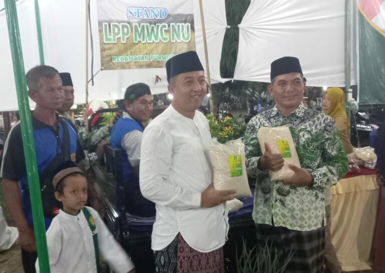 MWC NU Dan Ansor Gelar Sholawat Juga Tingkatkan Perekonomian
