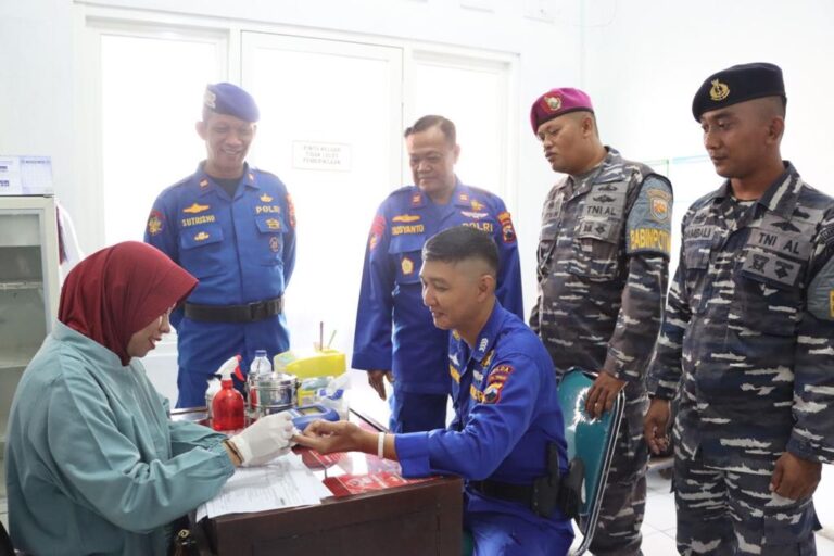Gandeng PMI, Satpolairud Polres Kendal Gelar Donor Darah dalam rangka HUT Polairud ke-73