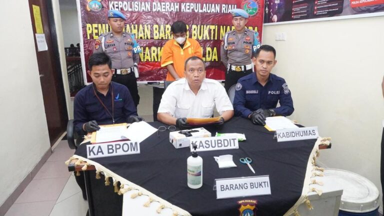 DItresnarkoba Polda Keri Gelar Pemusnahan Sebanyak 90 Gram Sabu