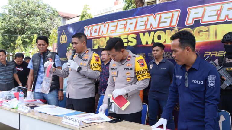 Polres Wonogiri Bongkar Pembunuhan Berantai Di Wonogiri