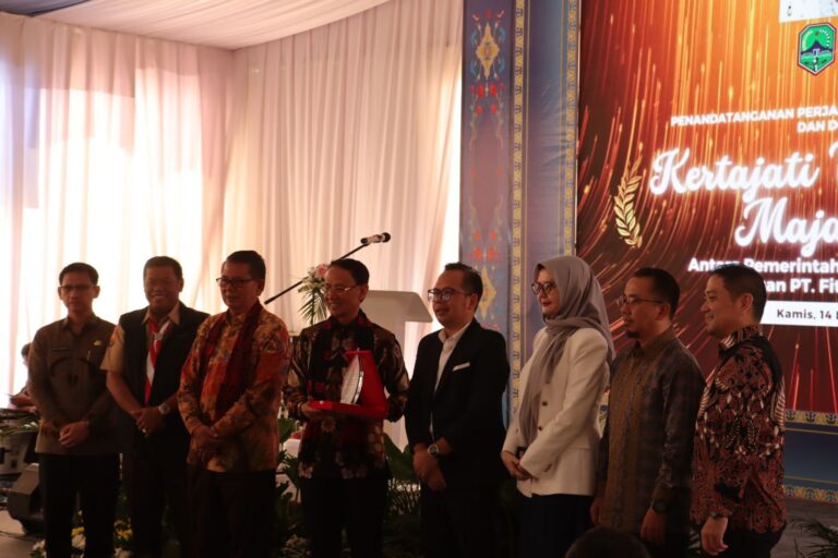 Wakapolres Majalengka Hadiri Penandatanganan Perjanjian Kerja Sama “Kertajati Umrah Park Majalengka”