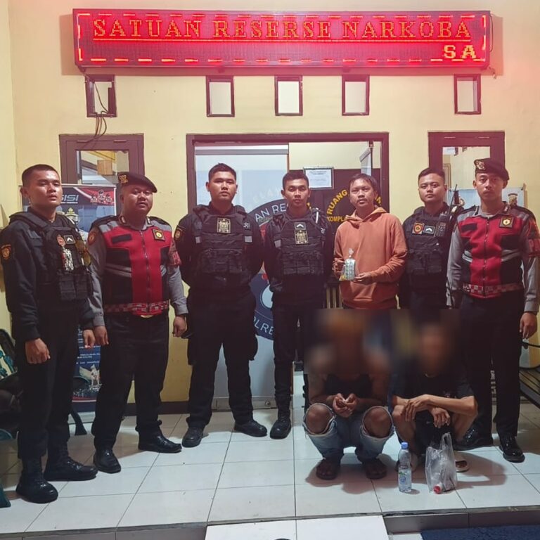 Polisi Berhasil Meringkus Dua Pengedar Obat Terlarang di Wilayah Kecamatan Indramayu