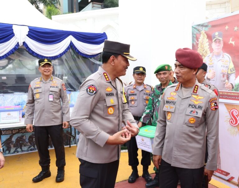 Kabareskirim Polri Cek Langsung Pos Terpadu dan Pos Pam Nataru 2024 Di Batam