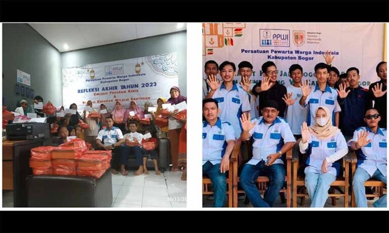 Evaluasi Program Kerja, PPWI Kabupaten Bogor Gelar Refleksi Akhir Tahun