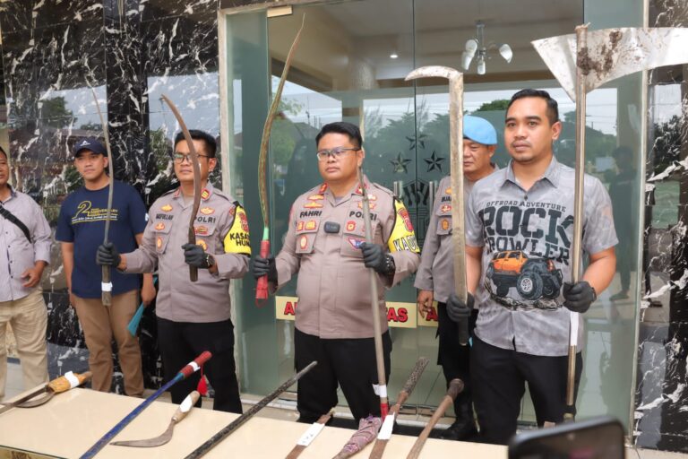 Gerak Cepat Satreskrim Polres Indramayu, Empat Pelaku Pengeroyokan di Kandanghaur Berhasil Diamankan Kurang Dari Enam Jam