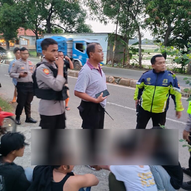 Tidak Ada Kompromi Untuk Geng Motor !!!, Polres Indramayu Amankan 10 Remaja Diduga Anggota Geng Motor Yang Meresahkan Masyarakat