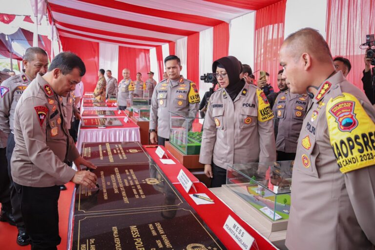 Resmikan 12 Bangunan Baru di Lingkungan Polda Jateng, Kapolda : Untuk Meningkatkan Profesionalisme dan Layanan Pada Masyarakat