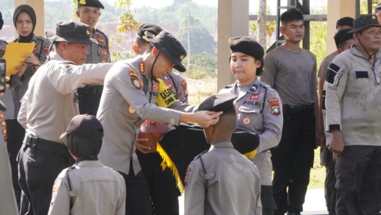 Polda kepri Laksanakan Pembaretan Bintara Remaja Gel. ll Tahun Anggaran 2023