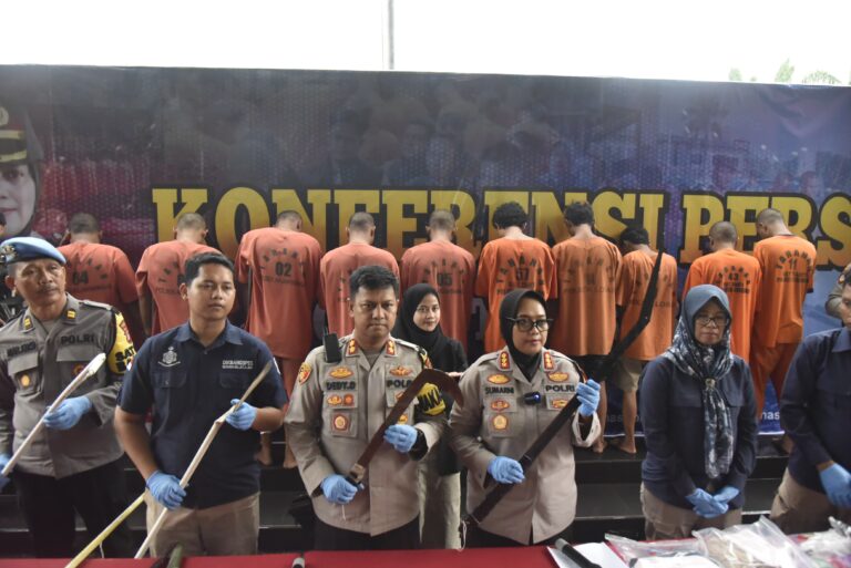 Polresta Cirebon Ungkap Lima Kasus Tindak Pidana Curat, Pencabulan, hingga Kepemilikan Sajam