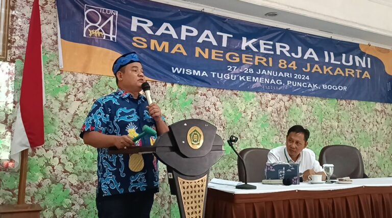Raker ke 1 ILUNI SMAN 84 , Fokus pada Pengembangan Program dan Kebersamaan Alumni