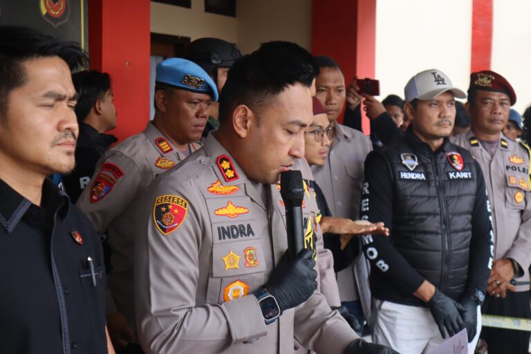 Polres Majalengka Ungkap Kasus Pembunuhan Selama 36 Jam