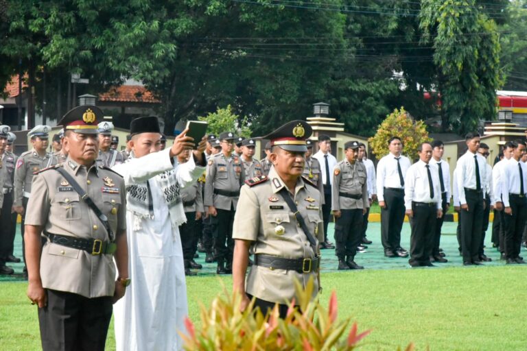 Kapolresta Cirebon Pimpin Sertijab Kapolsek Susukan Lebak