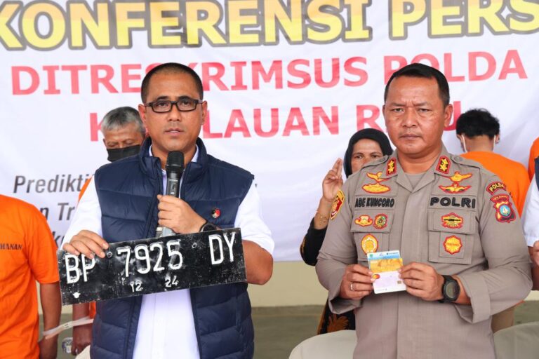 Ditreskrimsus polda kepri ungkap kasus Penyalahgunaan BBM Subsidi di Kota Batam