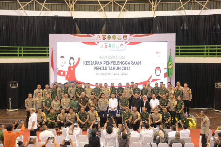 Kapolda Jabar Rapat Koordinasi Persiapan Penyelenggaraan Pemilu Tahun 2024