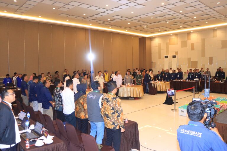 Pemilu 2024 Ngawi Aman, Polres Kawal Hasil Rekap ke KPU Provinsi Jatim