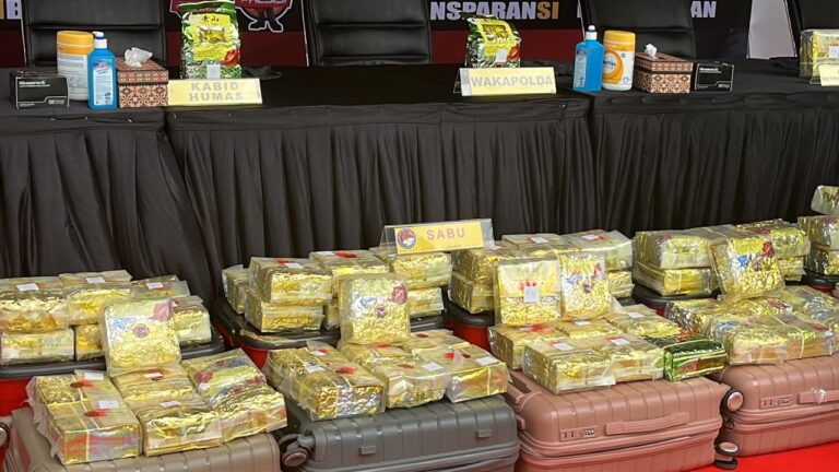 Polisi Bongkar Peredaran Narkotika Jenis Sabu Jaringan Malaysia