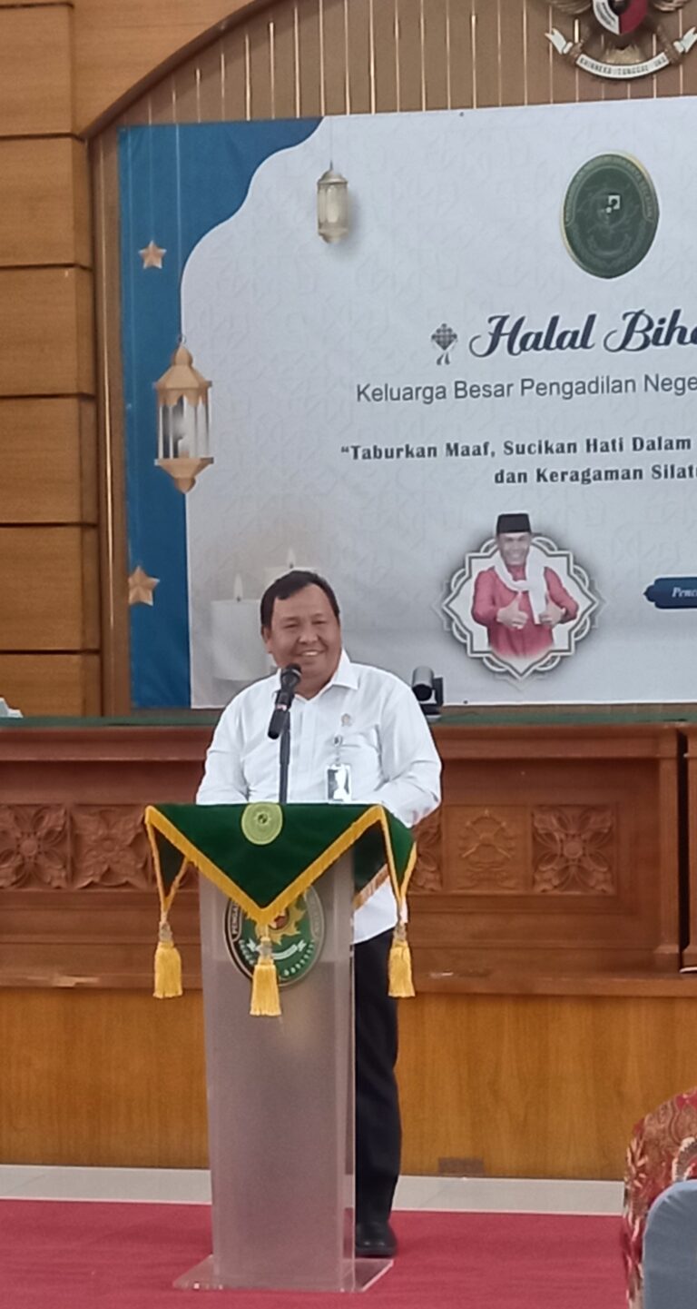 Ust. Akri Patrio Hadiri Acara Halal Bihalal Di Pengadilan Negeri Jak-Sel