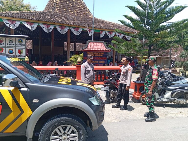 Polsek Karanganyar Tingkatkan Patroli Kamtibmas Pemukiman dan Pertokoan di Bulan Ramadhan 1445 H