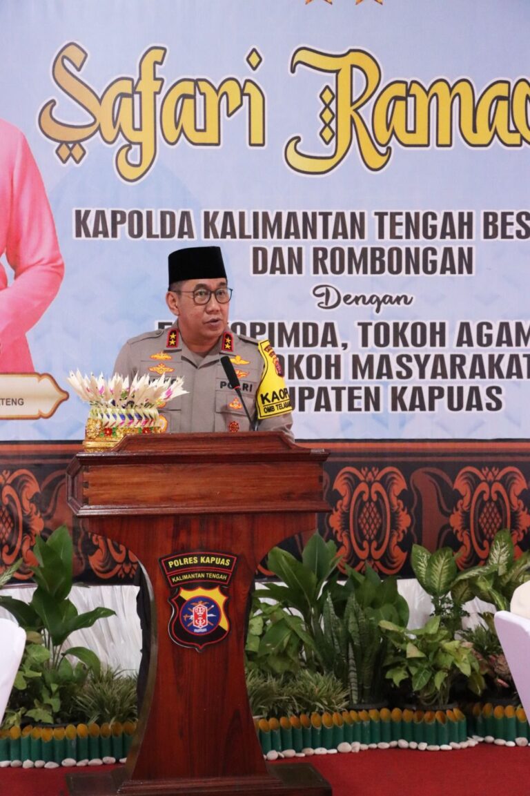 Rangkaian Safari Ramadan di Kapuas Kapolda Kalteng Gelar Buka Puasa dan Doa Bersama Lintas Agama