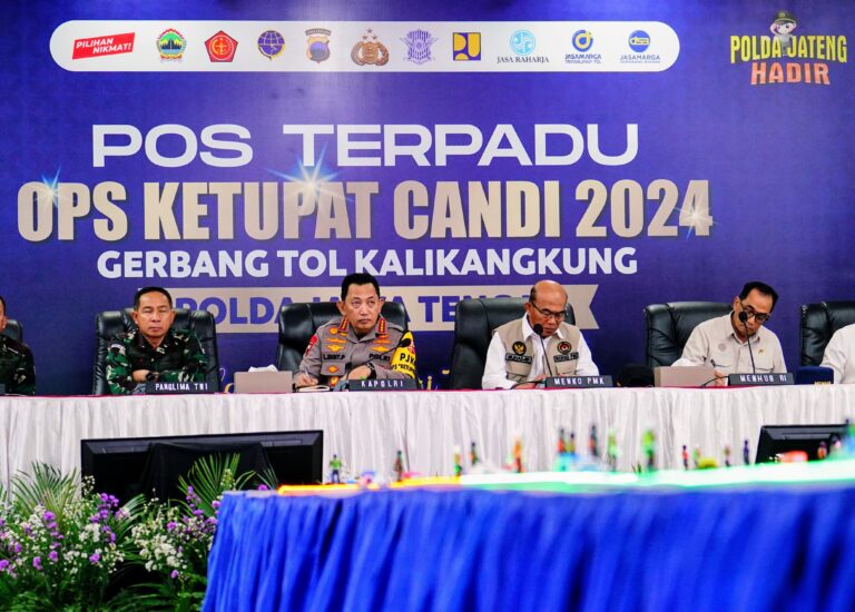 Tinjau Kalikangkung, Kapolri Sebut Ada 3 Hal Prioritas Kesiapan Mudik