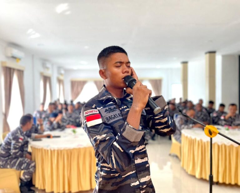 Semarakkan Bulan Suci Ramadhan, Lanal Ranai Gelar Lomba Adzan