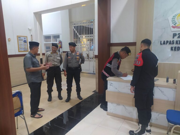 Lapas Kediri Kedatangan Sambang Patroli Polres Kota Kediri