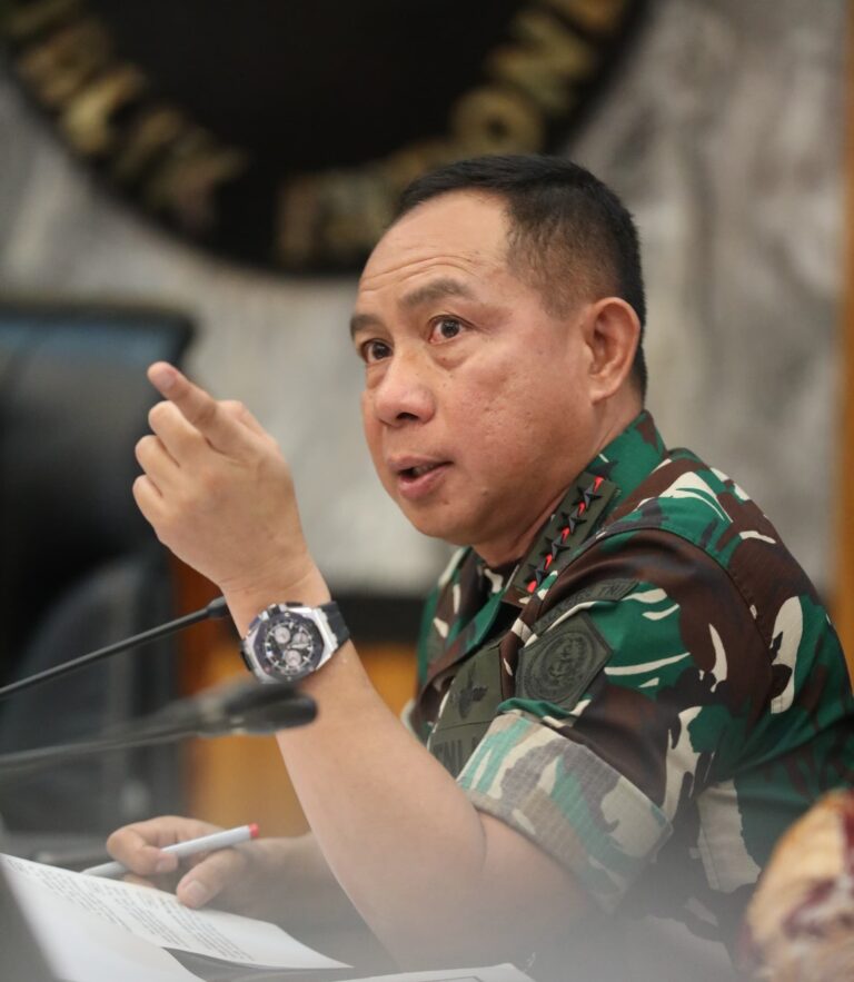 Panglima TNI Hadiri Rapat Koordinasi di Kemenkopolhukam Bahas  Situasi di Papua dan Permasalahan Tanah di Sumsel