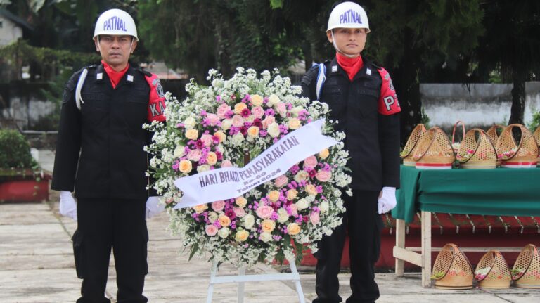 Lapas Kediri Gelar Upacara Ziarah dan Tabur Bunga bersama