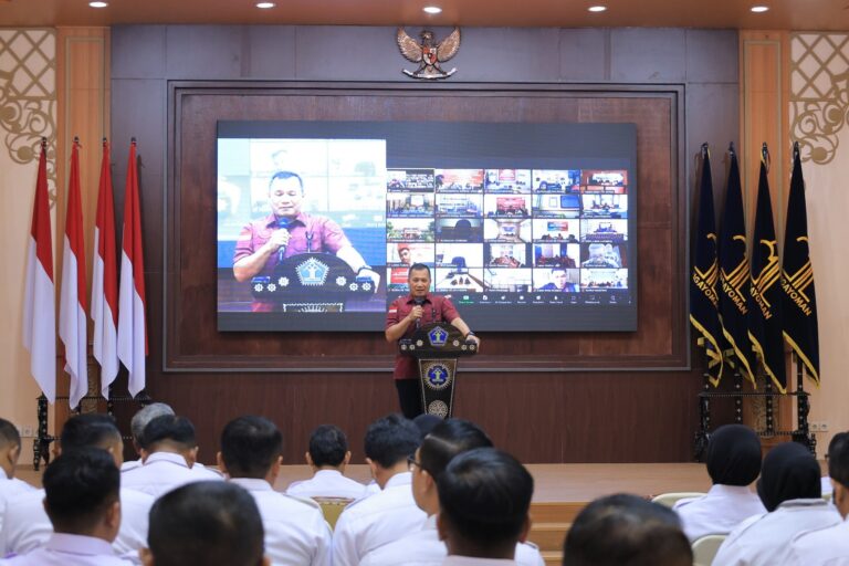 Plt. Kalapas Kediri Hadiri Pengarahan dan Penguatan Direktur Jenderal Hak Asasi Manusia