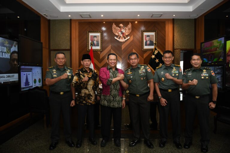 Perkuat Sinergi TNI AD, Kasad Terima Kunjungan Ketua MPR RI