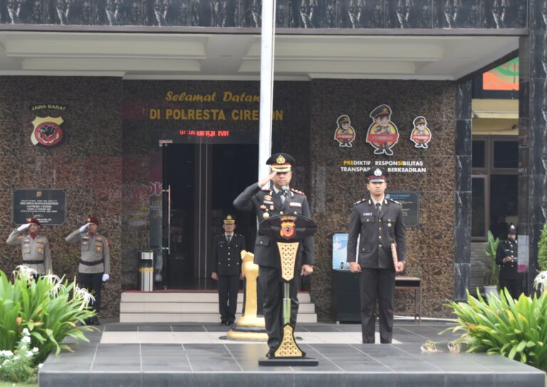 Polresta Cirebon Laksanakan Upacara Peringatan Hari Lahir Pancasila Tahun 2024