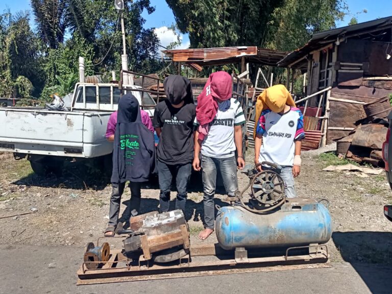 Unit Buser Polres Ngada Bekuk Kompolotan Pelaku Pencurian Kompresor Di Kota Bajawa