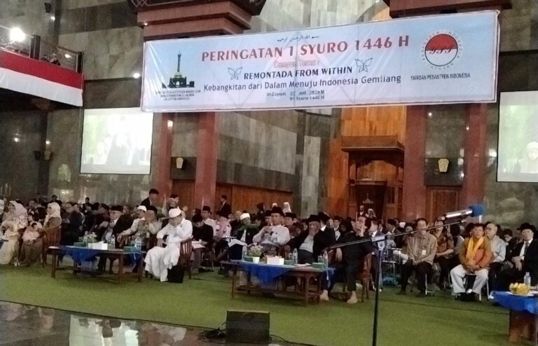 Peringatan 1Syuro 1446 H di Ponpes Alzaytun Di hadiri Tamu Dari Lintas Agama